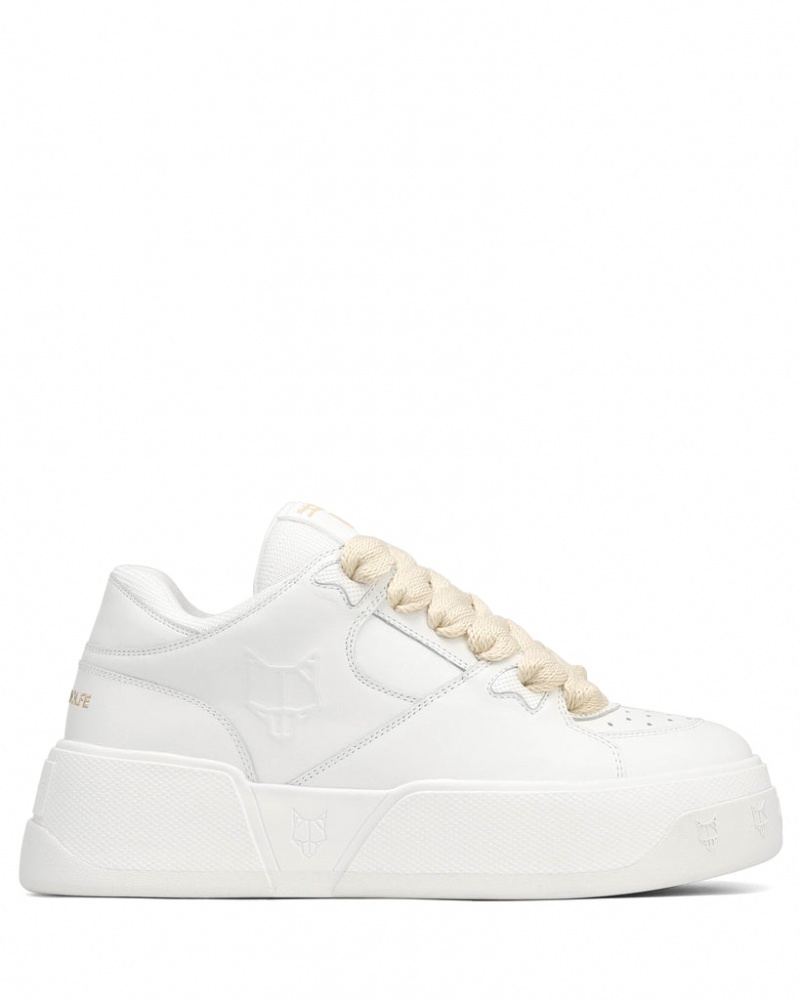 Naked Wolfe Kicky Men's Sneakers White Singapore | U1E-0033