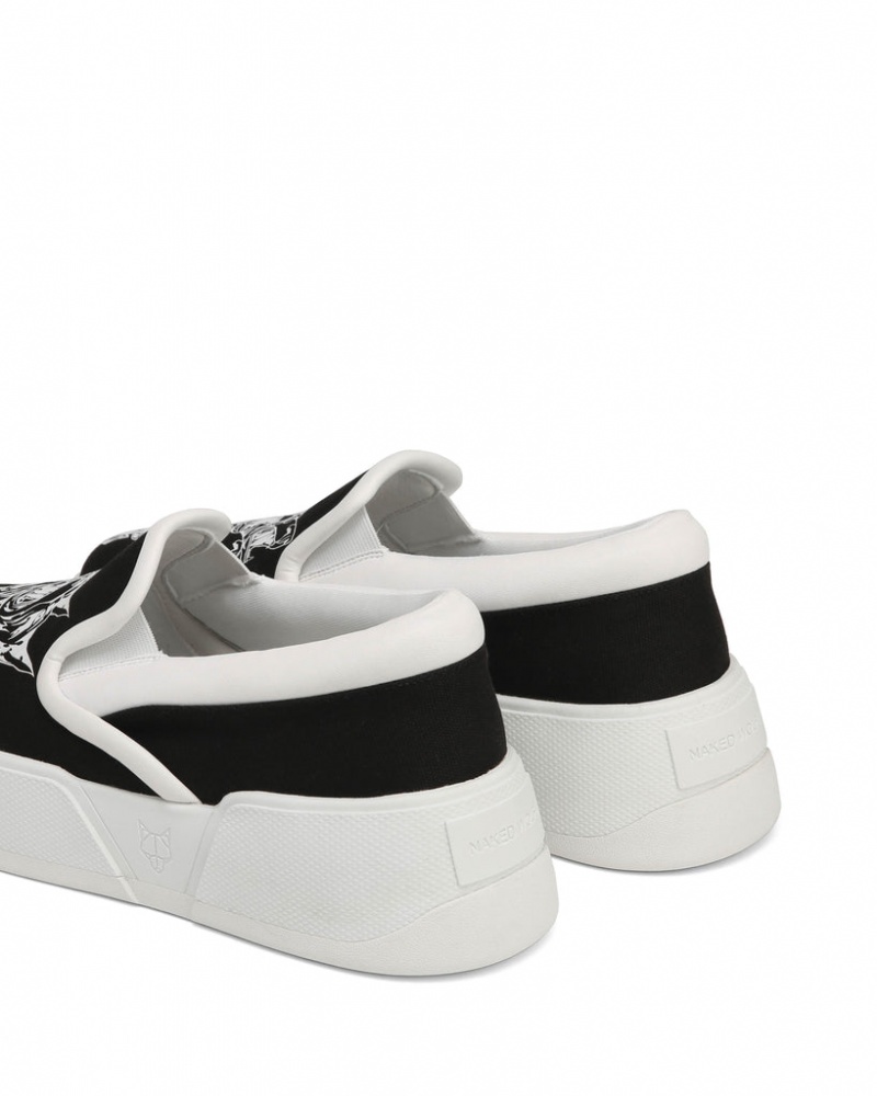 Naked Wolfe Killer Men's Sneakers Black Singapore | S7Q-0555