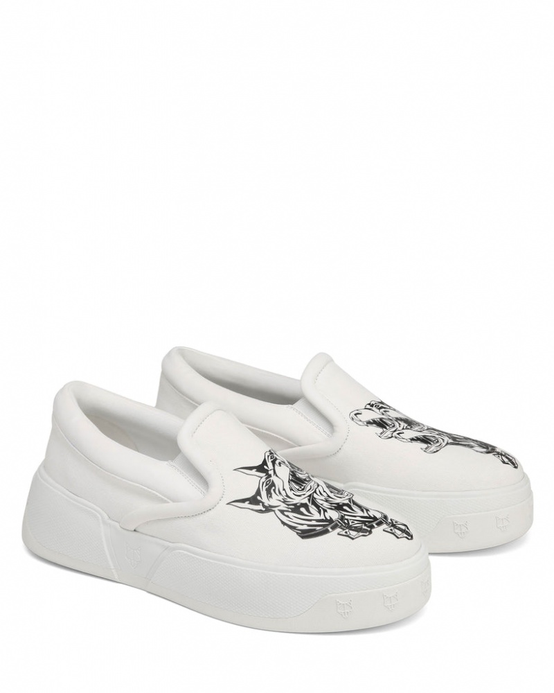 Naked Wolfe Killer Men's Sneakers White Singapore | Y3X-7497