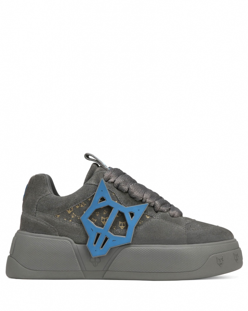 Naked Wolfe Kosa Cool Men's Sneakers Grey Singapore | P1X-1204