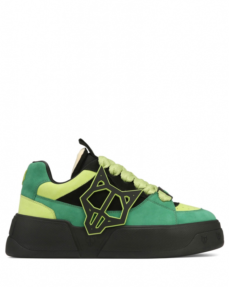 Naked Wolfe Kosa Men's Sneakers Light Green Singapore | A3Q-3101