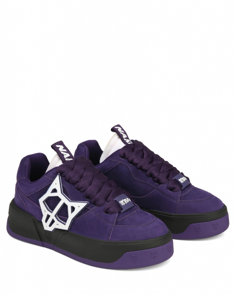 Naked Wolfe Kosa Men's Sneakers Purple Singapore | L1L-4950