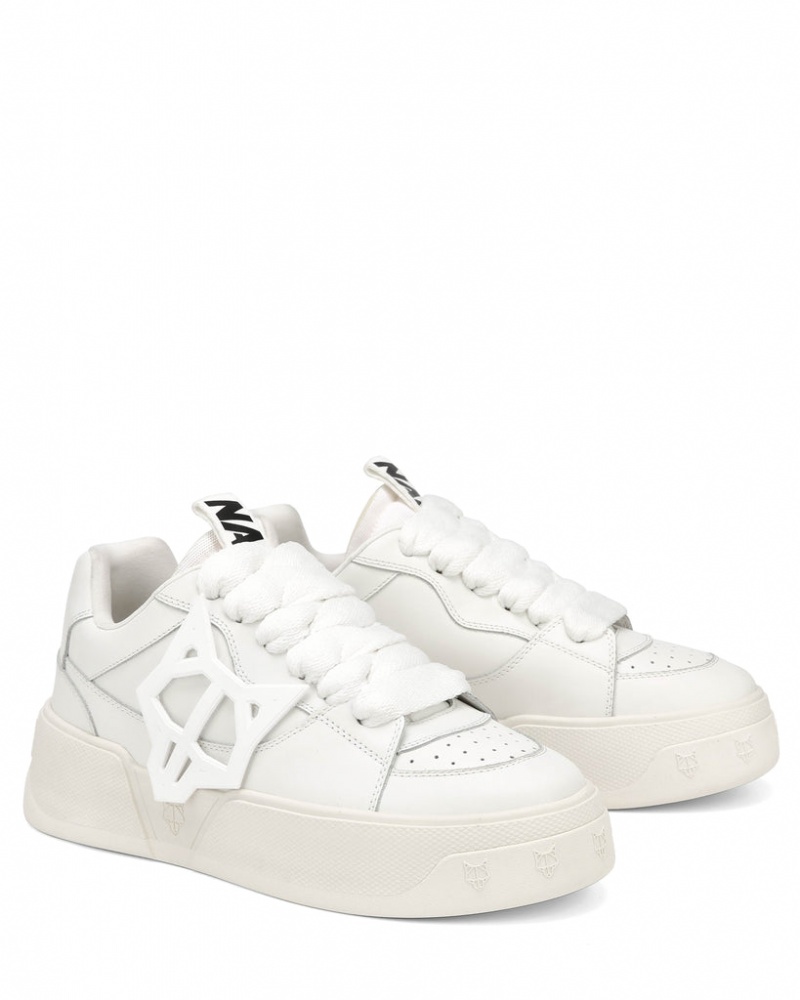 Naked Wolfe Kosa Men's Sneakers White Singapore | H4W-0381