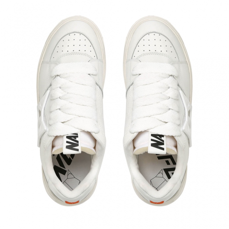 Naked Wolfe Kosa Men's Sneakers White Singapore | H4W-0381