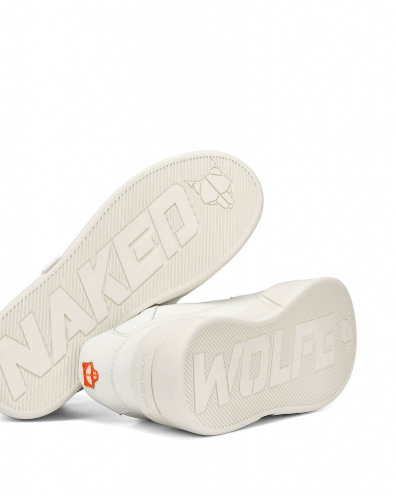 Naked Wolfe Kosa Men's Sneakers White Singapore | H4W-0381