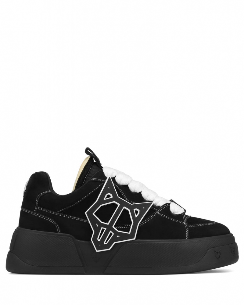 Naked Wolfe Kosa Midnight Men's Sneakers Black Singapore | C4I-1401