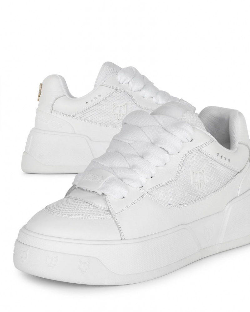 Naked Wolfe Kosa Signature Men's Sneakers White Singapore | Q3L-4467