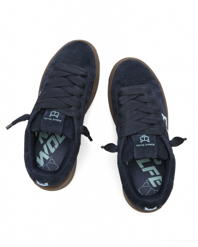 Naked Wolfe Kray Men's Sneakers Blue Singapore | Y7Z-8384