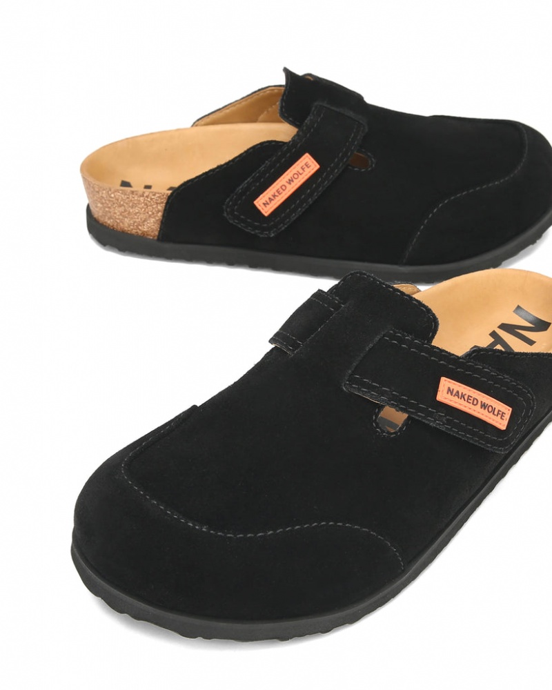 Naked Wolfe Melt Men's Slides Black Singapore | P3B-4727