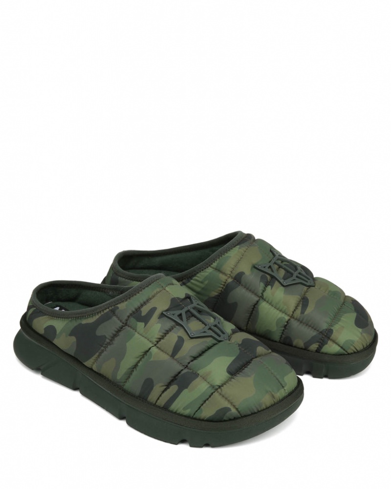 Naked Wolfe Montana Men's Slides Camo Singapore | Q7N-6649