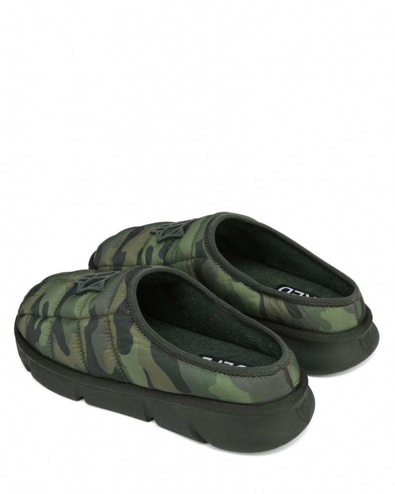 Naked Wolfe Montana Men's Slides Camo Singapore | Q7N-6649