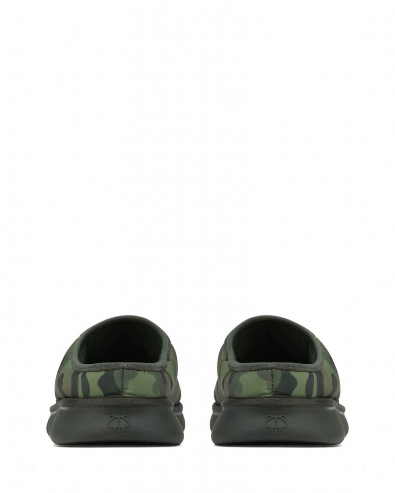 Naked Wolfe Montana Men's Slides Camo Singapore | Q7N-6649