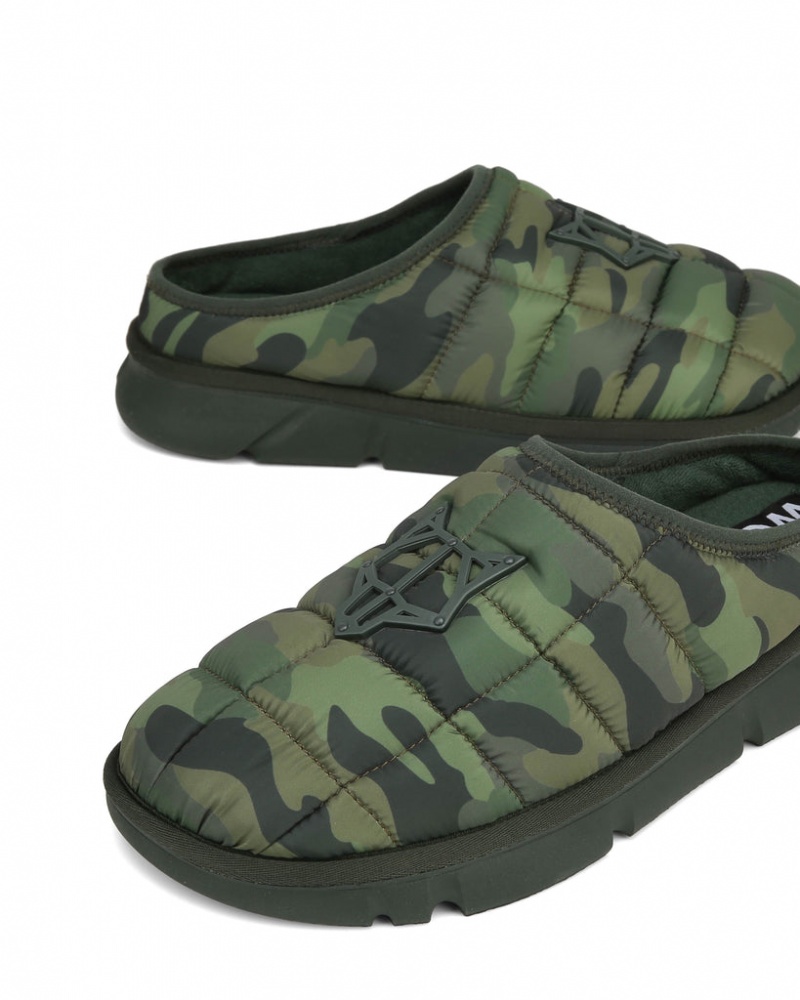 Naked Wolfe Montana Men's Slides Camo Singapore | Q7N-6649