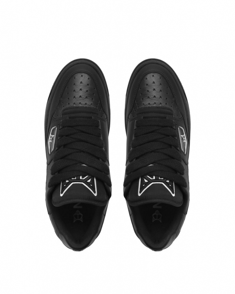 Naked Wolfe NW-00 Midnight Men's Sneakers Black Singapore | E6Q-7337