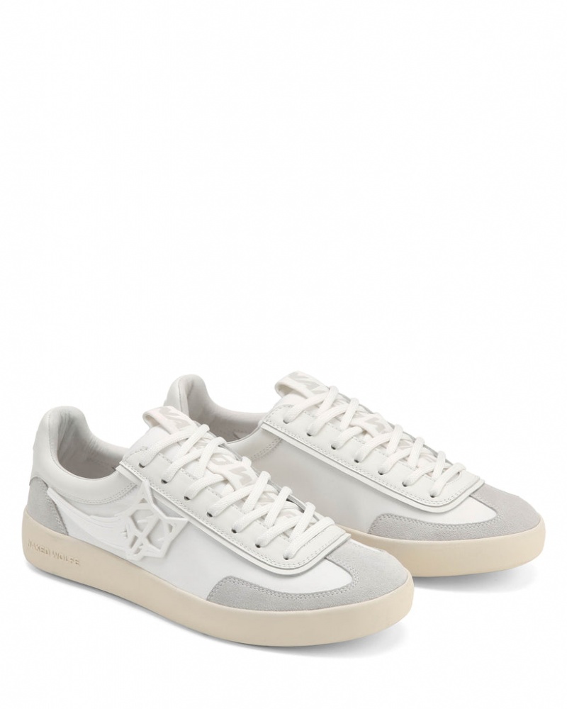 Naked Wolfe Palm Men's Sneakers White Singapore | N3L-4435