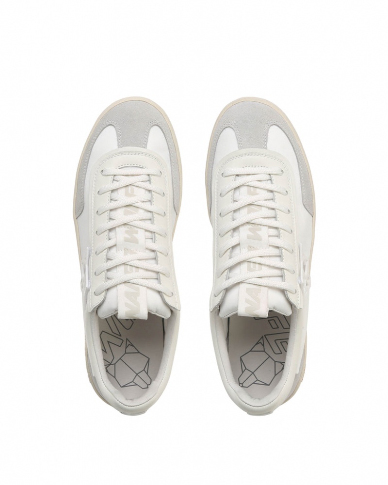 Naked Wolfe Palm Men's Sneakers White Singapore | N3L-4435