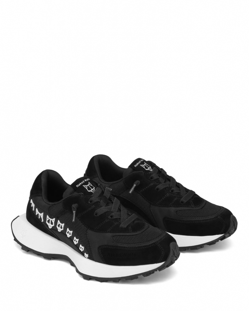 Naked Wolfe Porter Women's Sneakers Black Singapore | W5X-8419