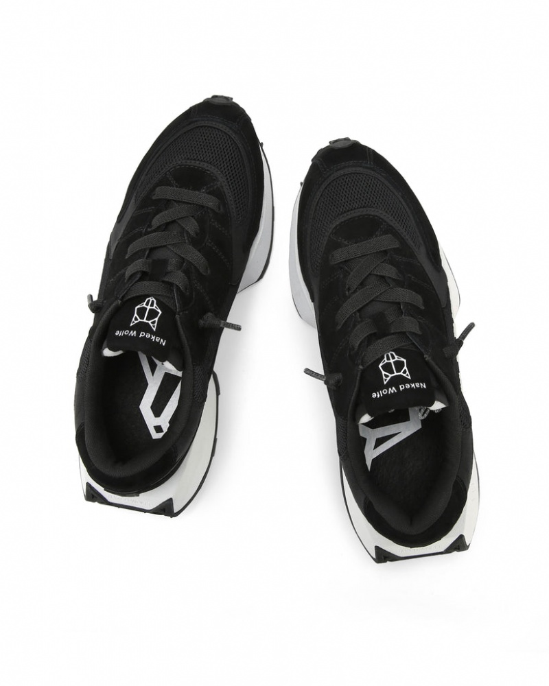 Naked Wolfe Porter Women's Sneakers Black Singapore | W5X-8419