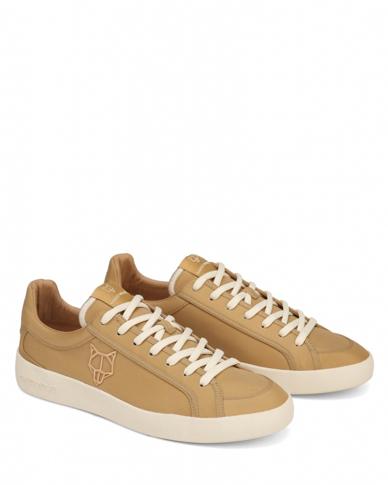 Naked Wolfe Portofino Men's Sneakers Beige Singapore | A1U-8785