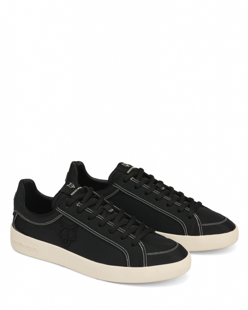 Naked Wolfe Portofino Men's Sneakers Black Singapore | X5K-7559