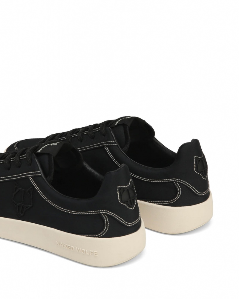 Naked Wolfe Portofino Men's Sneakers Black Singapore | X5K-7559