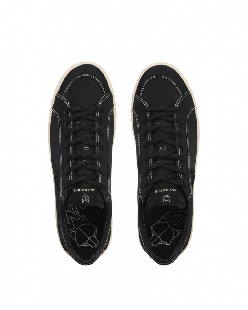 Naked Wolfe Portofino Men's Sneakers Black Singapore | X5K-7559