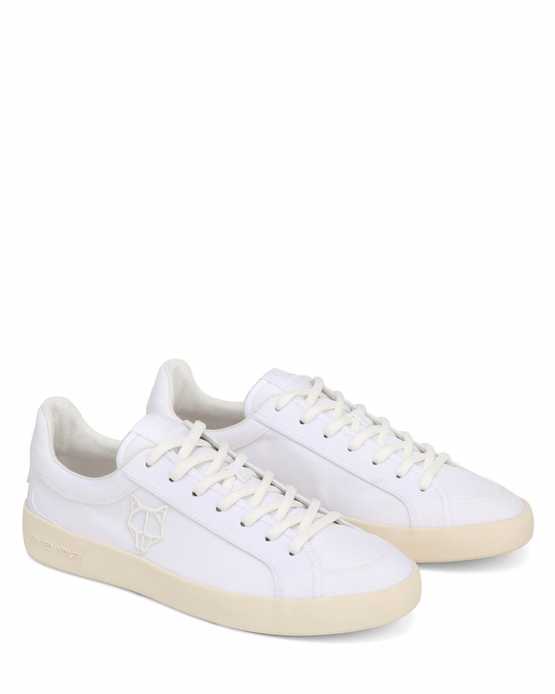 Naked Wolfe Portofino Men's Sneakers White Singapore | H5H-8866