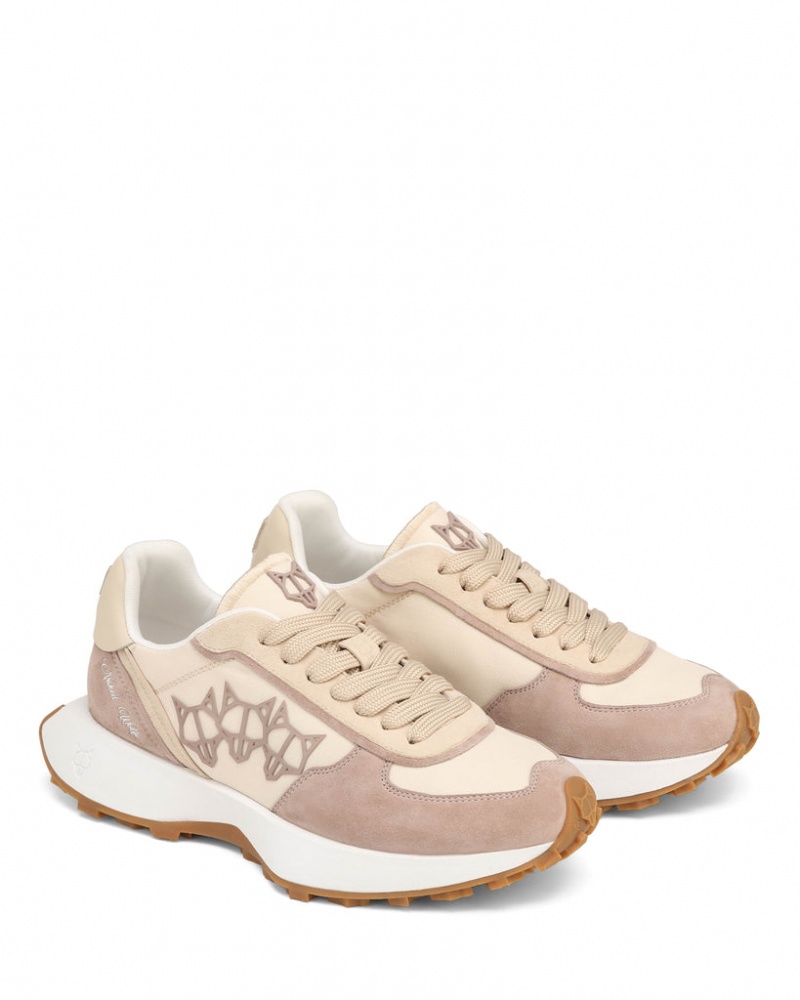 Naked Wolfe Prime Women's Sneakers Beige Singapore | K9N-2926