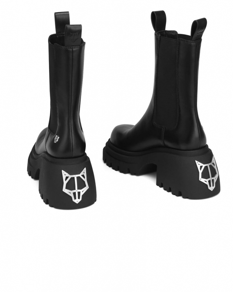 Naked Wolfe Sacrifice Women's Boots Black Singapore | E0R-4871