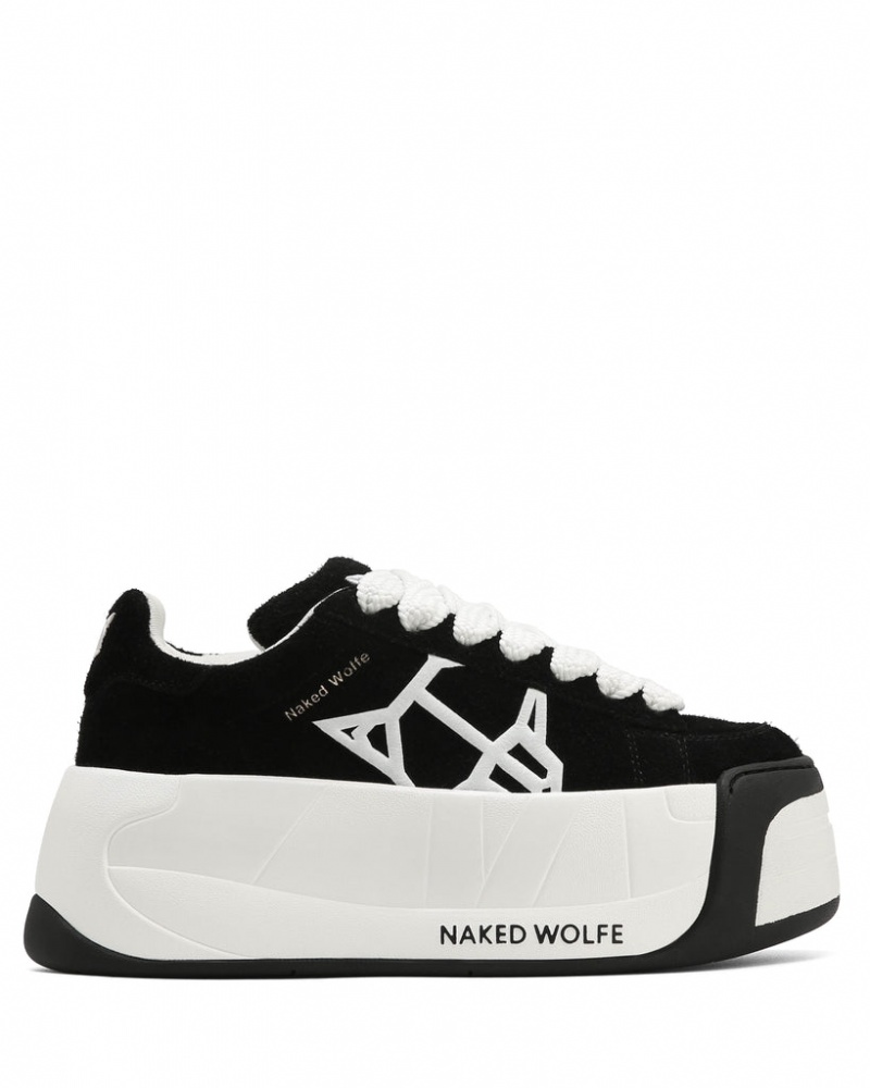 Naked Wolfe Scandal Women's Sneakers Black Singapore | M4F-1867