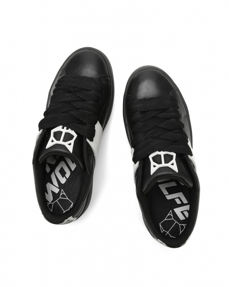 Naked Wolfe Scuba Cow Women's Sneakers Black Singapore | H1W-3796