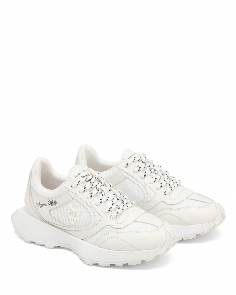 Naked Wolfe Season Women's Sneakers White Singapore | R2C-1163