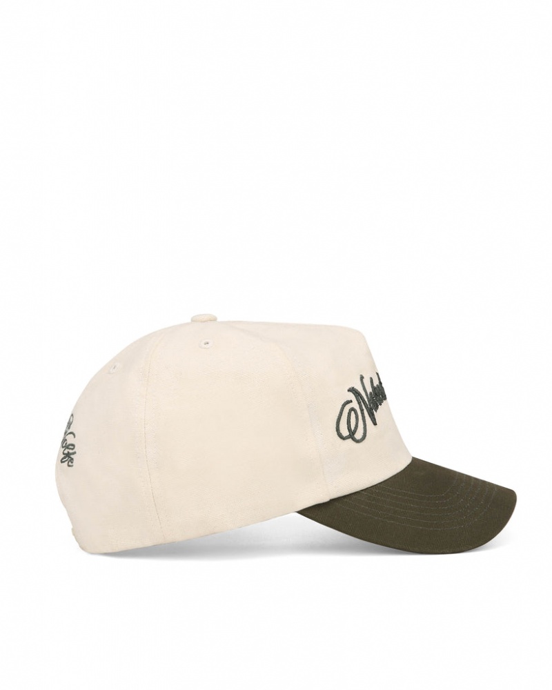 Naked Wolfe Signature Unconstructed Cap Women's Hats Beige Singapore | R0O-5646