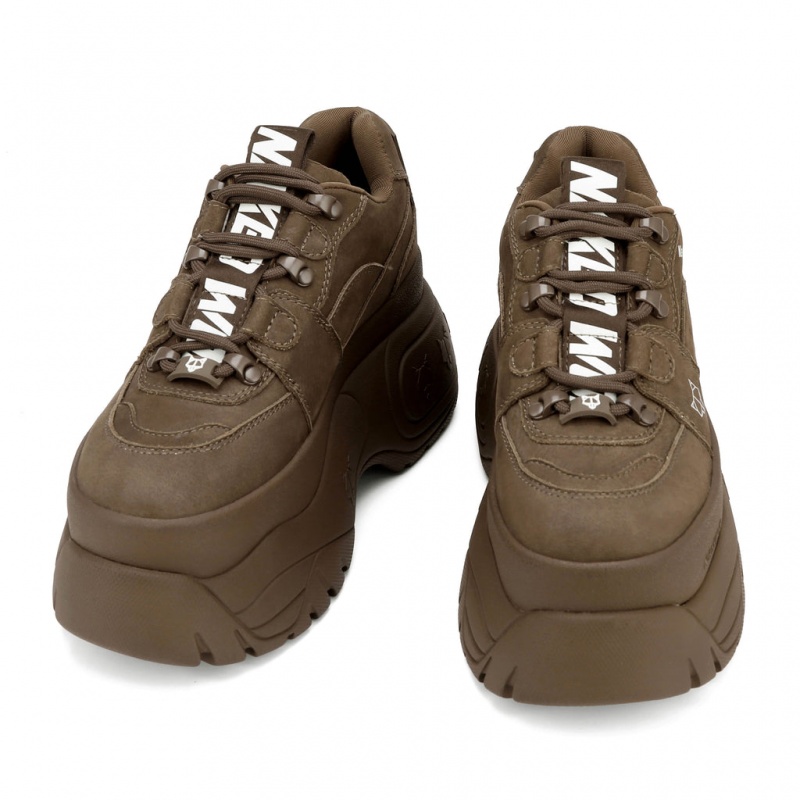 Naked Wolfe Sinner Women's Sneakers Chocolate Singapore | M0D-0711