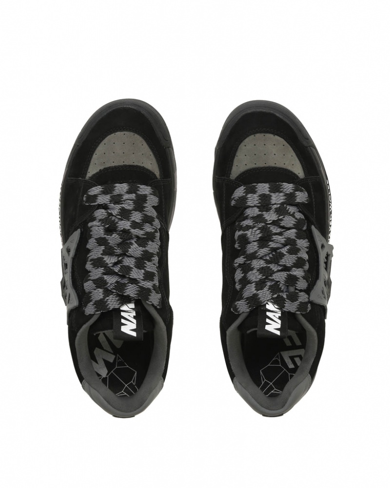 Naked Wolfe Slade Men's Sneakers Black Singapore | H4B-0761