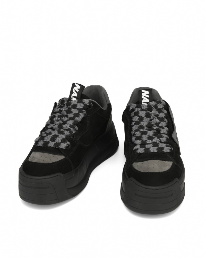 Naked Wolfe Slade Men's Sneakers Black Singapore | H4B-0761