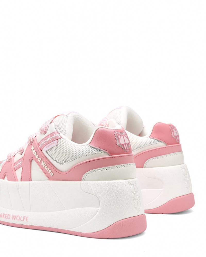 Naked Wolfe Slider Baby Women's Sneakers Pink Singapore | C7L-4044