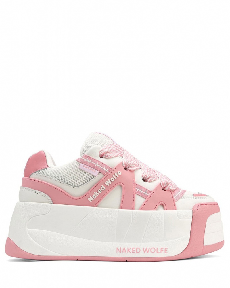 Naked Wolfe Slider Baby Women\'s Sneakers Pink Singapore | C7L-4044