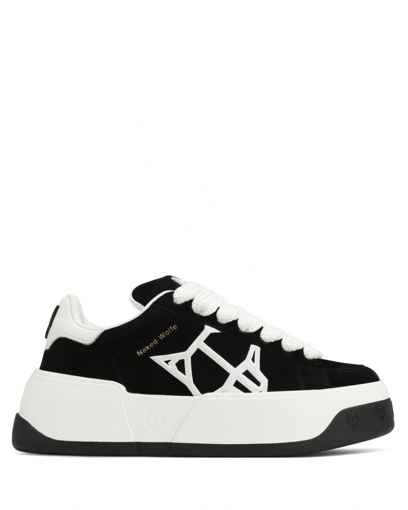 Naked Wolfe Sound Women's Sneakers Black Singapore | Y2W-9291