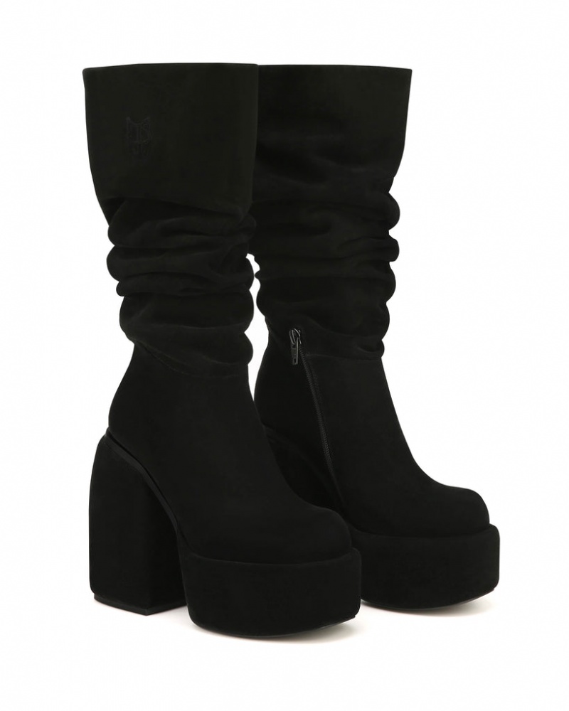 Naked Wolfe Space Women's Boots Black Singapore | B1W-6746