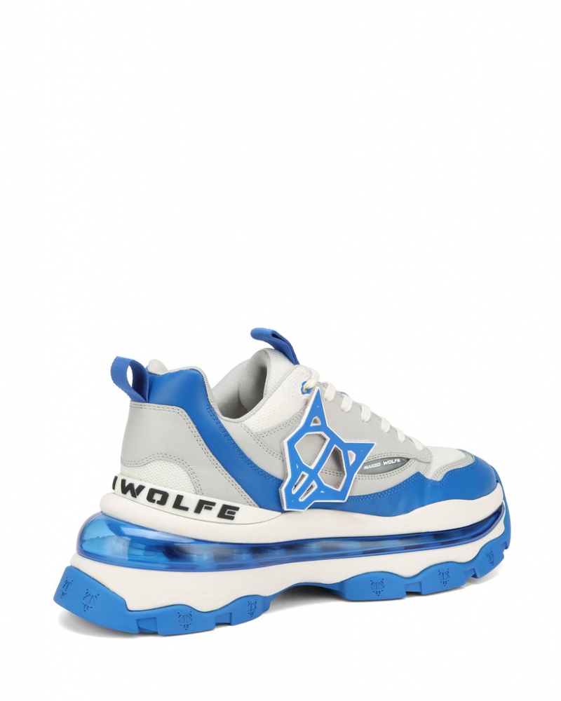 Naked Wolfe Spring Men's Sneakers Blue Singapore | K9K-0787