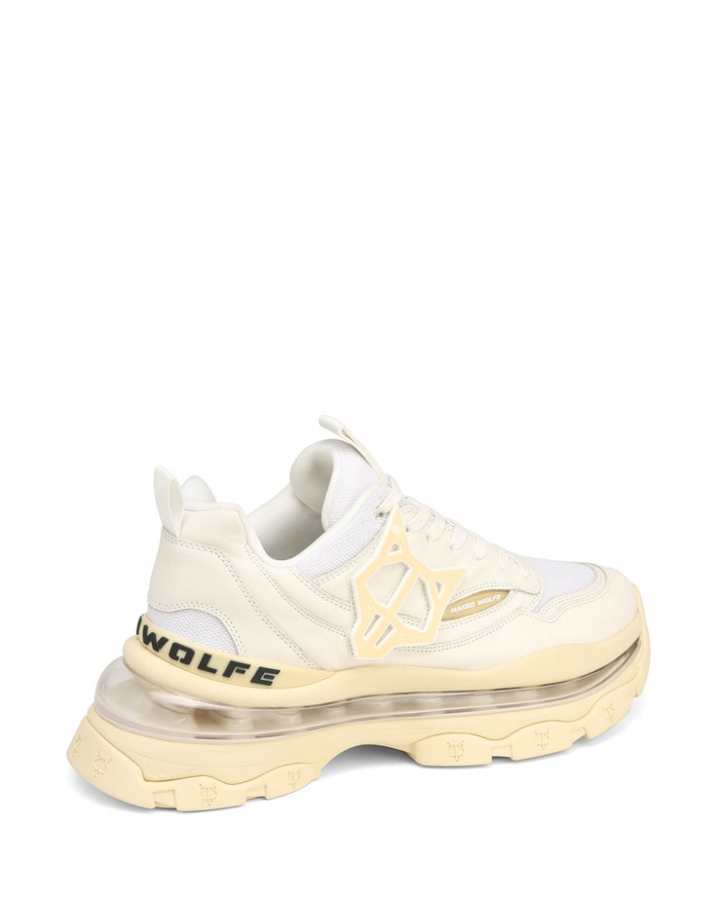 Naked Wolfe Spring Men's Sneakers White Singapore | Q6A-8773