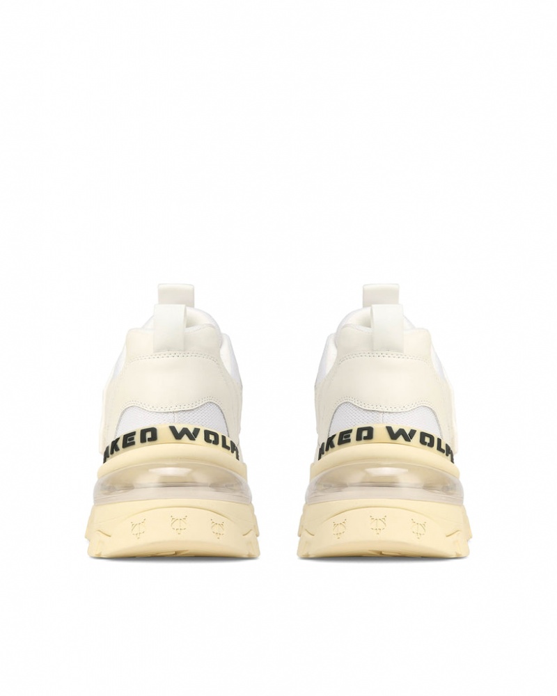 Naked Wolfe Spring Men's Sneakers White Singapore | Q6A-8773