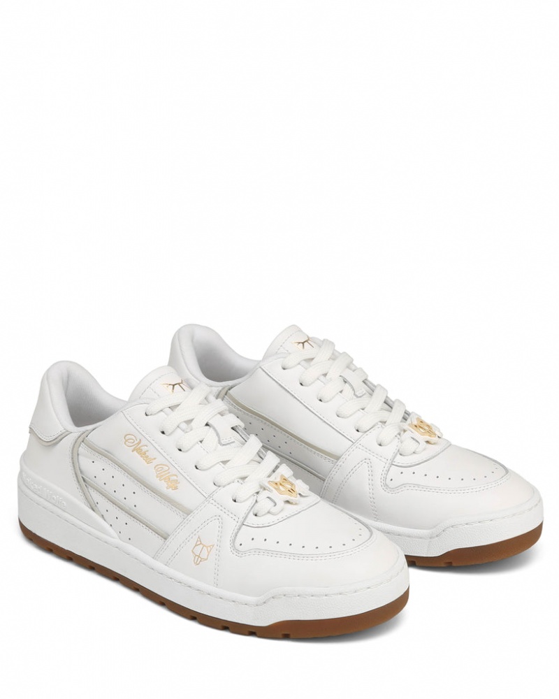 Naked Wolfe Strand Women's Sneakers White Singapore | I3Y-8088