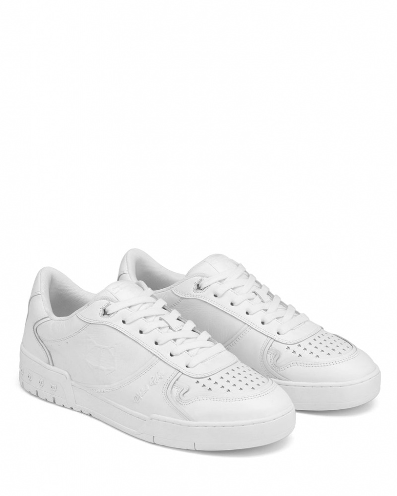 Naked Wolfe Transmission Men's Sneakers White Singapore | K4G-0351