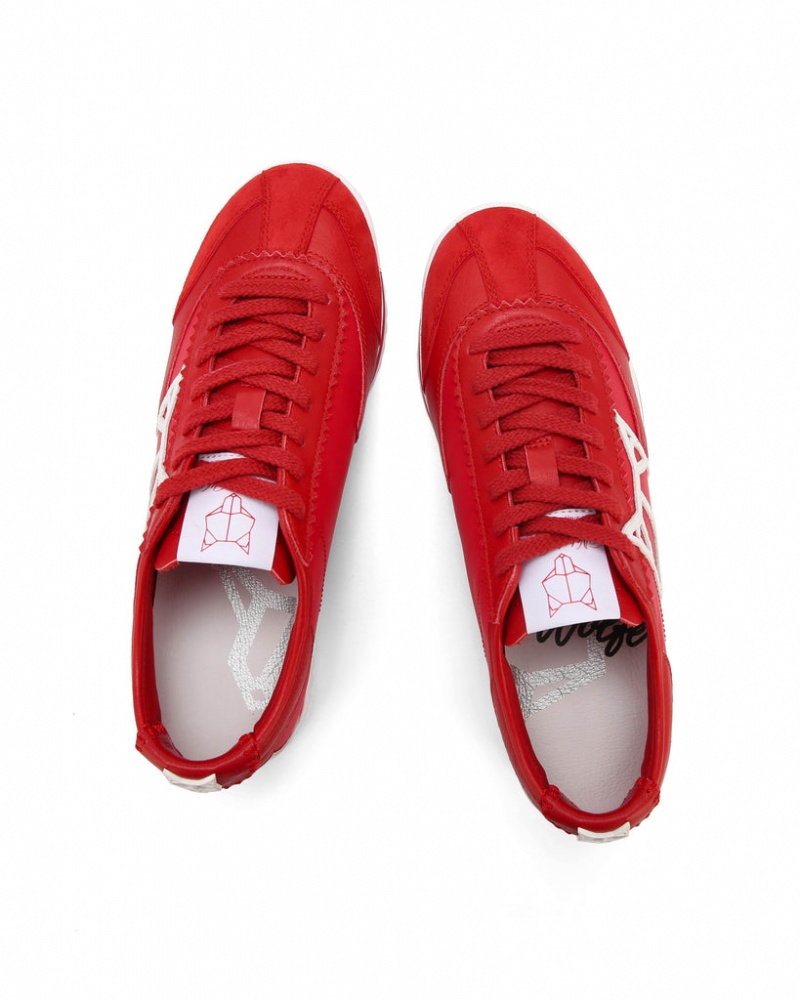 Naked Wolfe Vital Women's Sneakers Red Singapore | U3U-4943