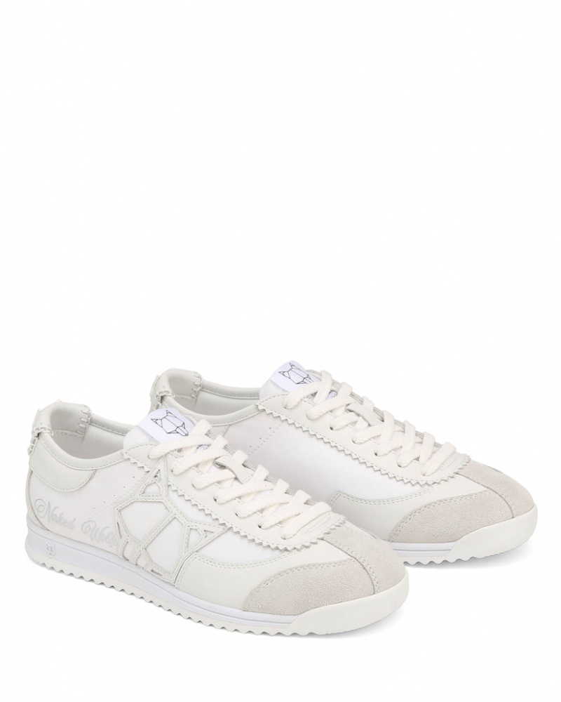 Naked Wolfe Vital Women's Sneakers White Singapore | K5A-9833