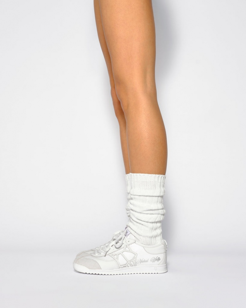 Naked Wolfe Vital Women's Sneakers White Singapore | K5A-9833