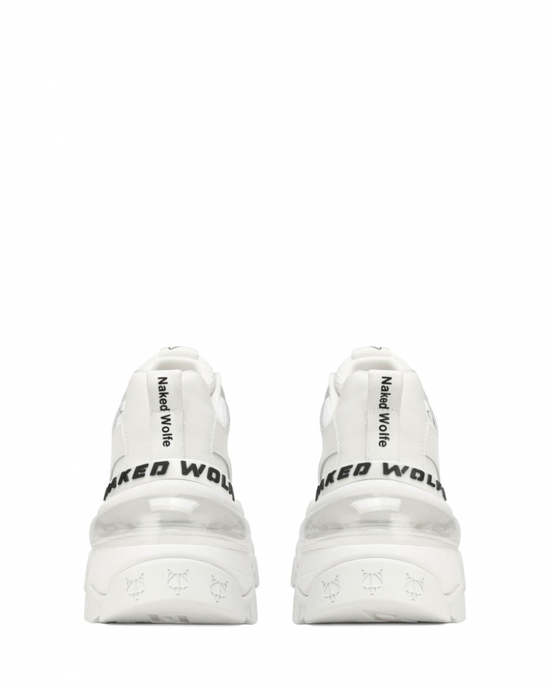 Naked Wolfe Wind Women's Sneakers White Singapore | F1V-6108